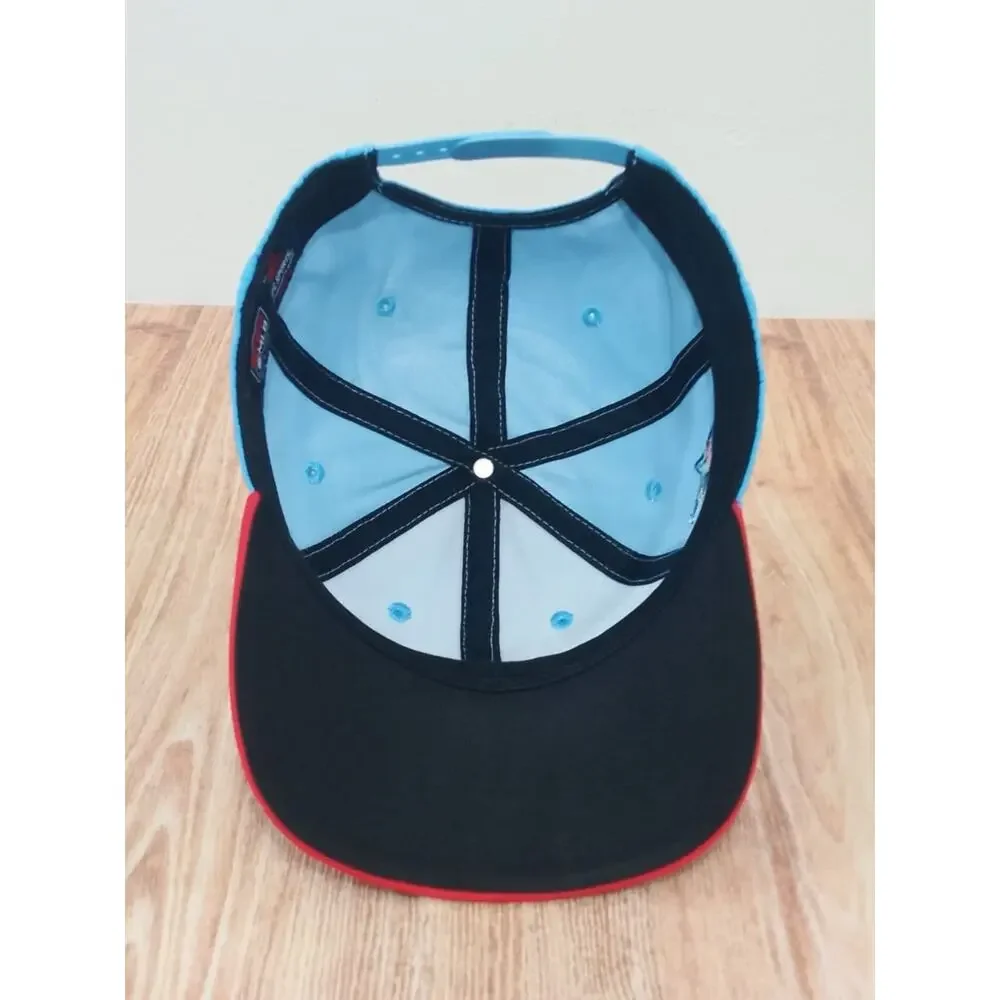 Oc Sports Men’s Hat Cap Miami Marlins MLB Blue Red One Size Ajustable
